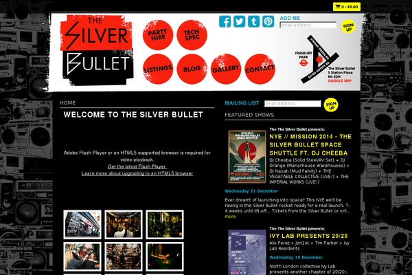 SuperMag theme site design template sample