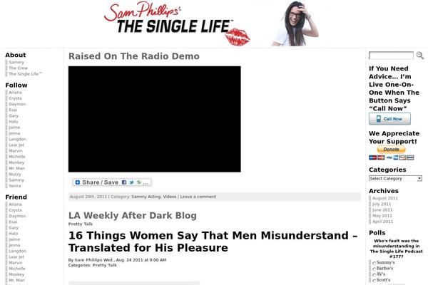 Site using Podcasting Plugin by TSG plugin