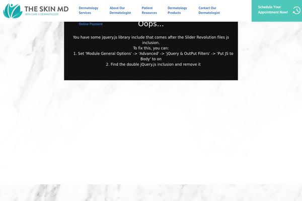 Site using Testimonials Slider plugin