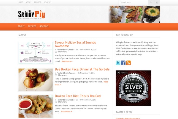 theskinnypignyc.com site used Foodica