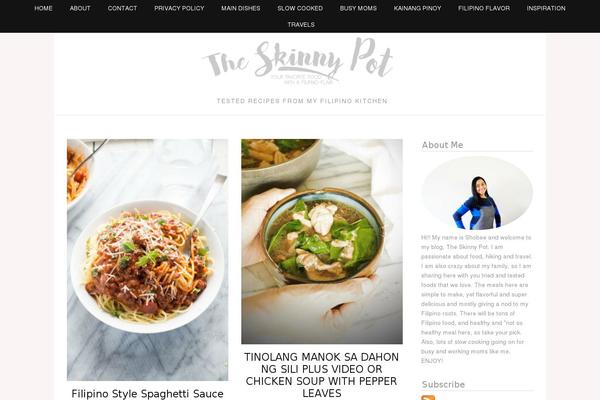 Genesis theme site design template sample