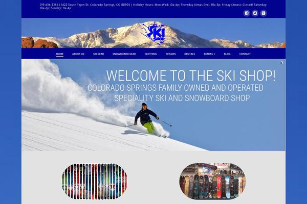 Bizix theme site design template sample
