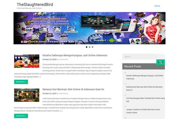 theslaughteredbird.com site used Economics