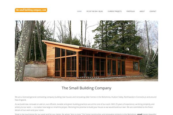 thesmallbuildingcompany.com site used Elegant