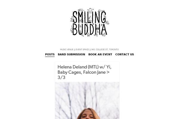 thesmilingbuddha.ca site used Fb-branding