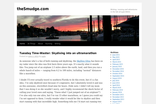 raindrops theme site design template sample