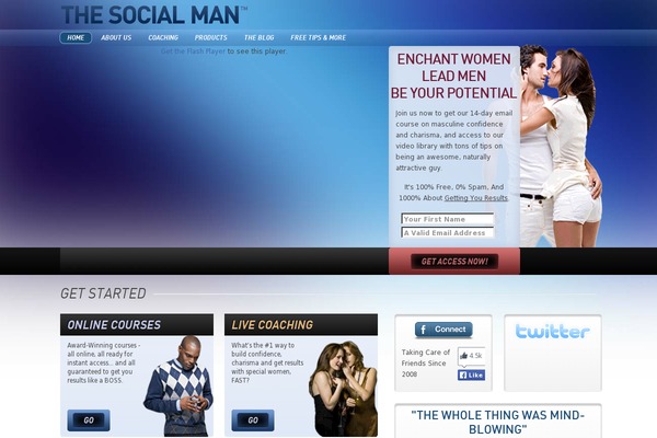 Site using Timed Content plugin