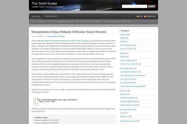Site using SyntaxHighlighter Evolved plugin