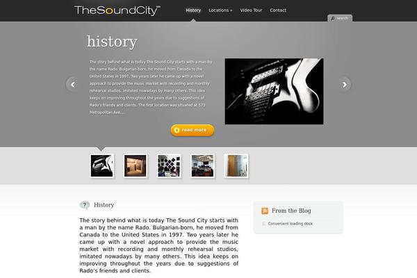 Twenty Twenty theme site design template sample