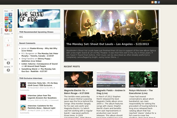 Yuki theme site design template sample