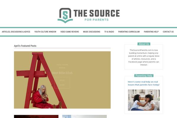 Nomadic Child Theme theme site design template sample