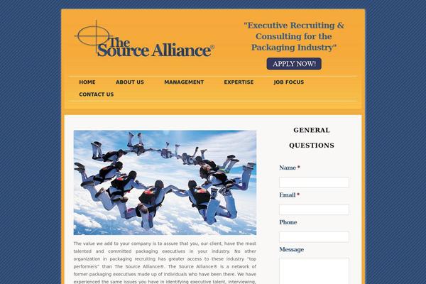 Bones theme site design template sample