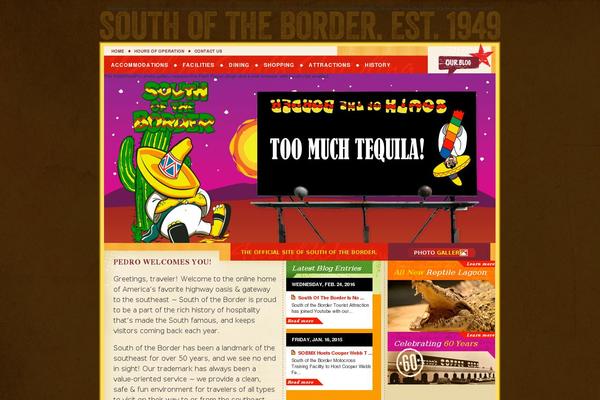 south WordPress theme, websites list used south theme south theme websites examples