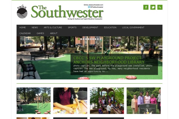 thesouthwester.com site used Magazine Prime