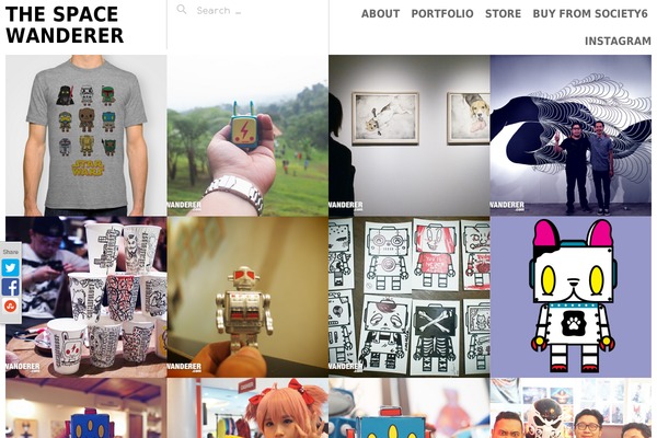 Simclick theme site design template sample