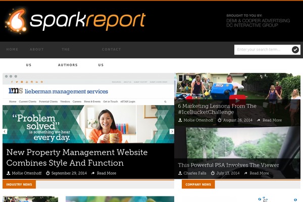 Skoon theme site design template sample