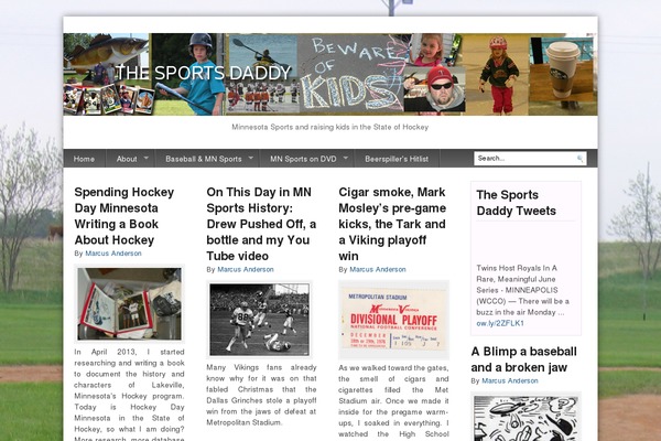 Glowing-blog theme site design template sample