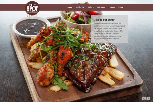 Graceful theme site design template sample