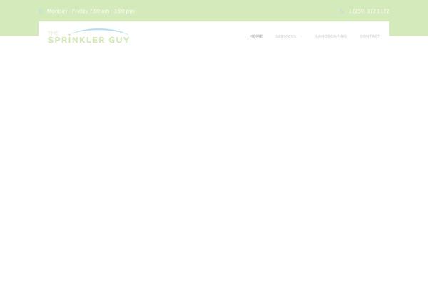 Infinite theme site design template sample