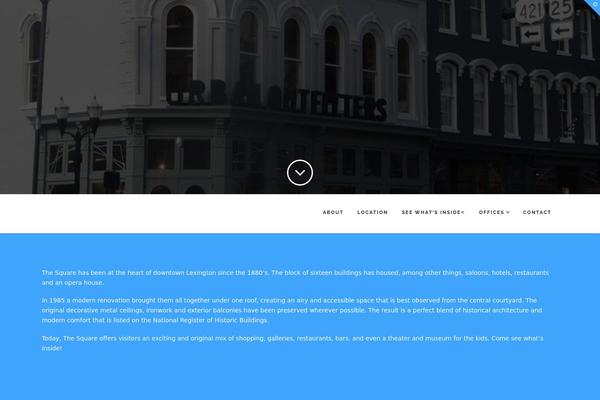Site using X-shortcodes plugin
