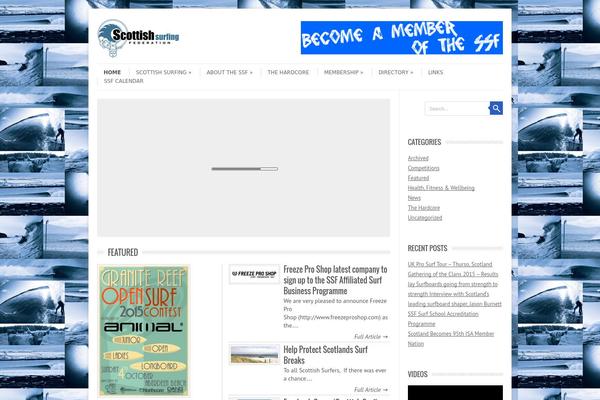 Point theme site design template sample