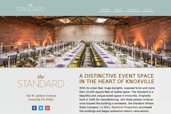 thestandardknoxville.com site used Thestandard