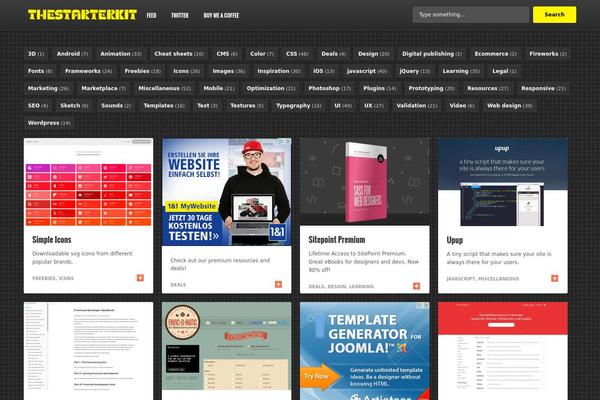 thestarterkit.info site used Construct