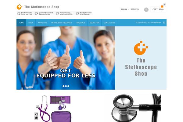 thestethoscopeshop.com.au site used Royal Child
