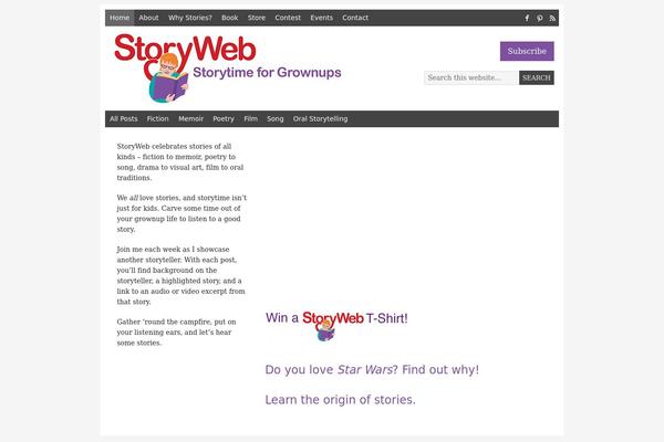 Prose theme site design template sample