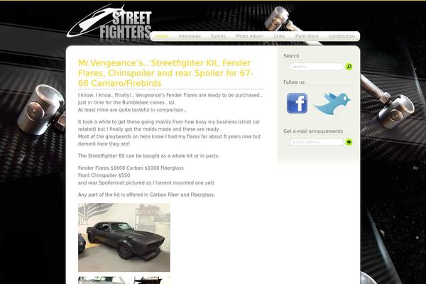 thestreetfighters.com site used Burntrubber