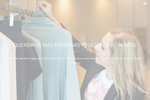 Alpha theme site design template sample