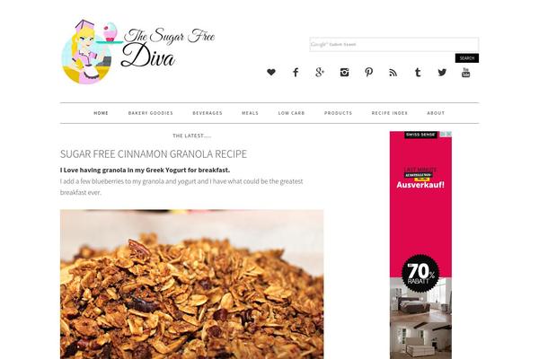 thesugarfreediva.com site used Foodiepro-3.1.0