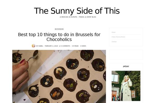 Elsie theme site design template sample