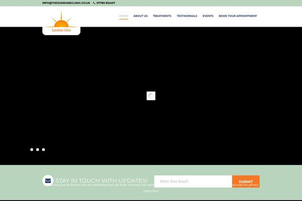 thesunshineclinic.co.uk site used Sunshine