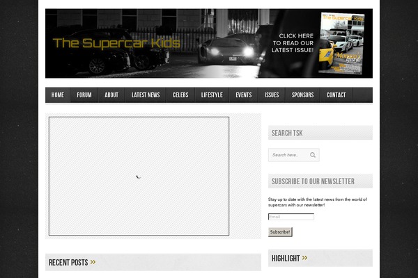 Fullscene theme site design template sample