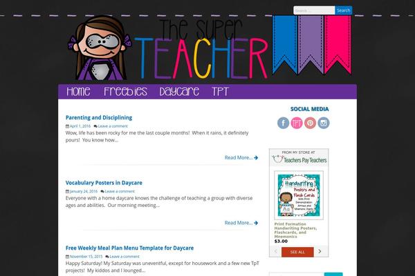 thesuperteacher.com site used Isla