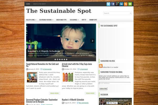 thesustainablespot.com site used Glade