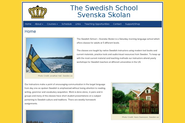 Hybrid theme site design template sample