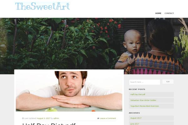 GivingPress Lite theme site design template sample