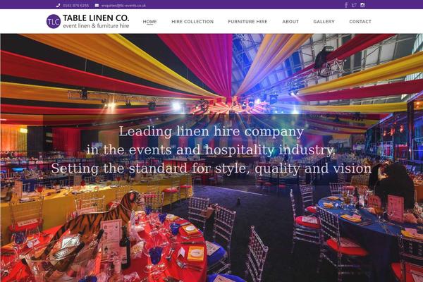 Theaisle-child theme site design template sample