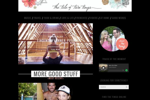 Site using Shortcodes-indep plugin