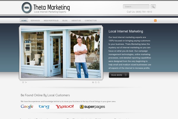 Generatepress_child theme site design template sample