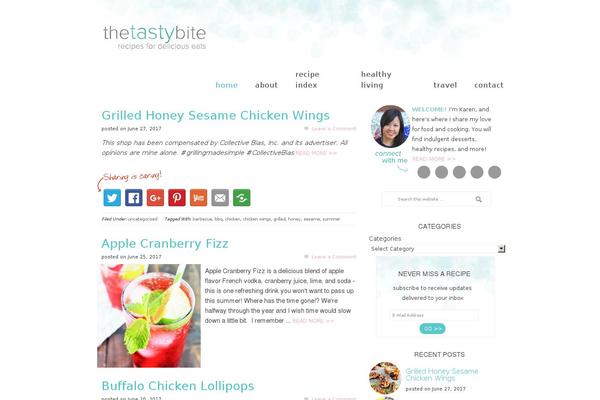 thetastybiteblog.com site used Wpzoom-cookely