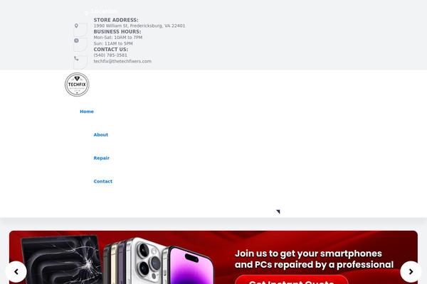 FixTeam theme site design template sample