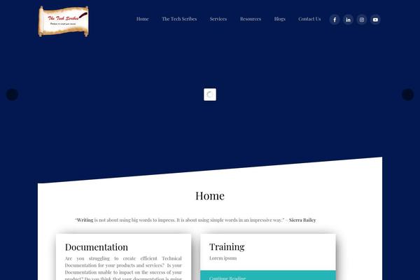 Site using Wp-design-portfolio plugin