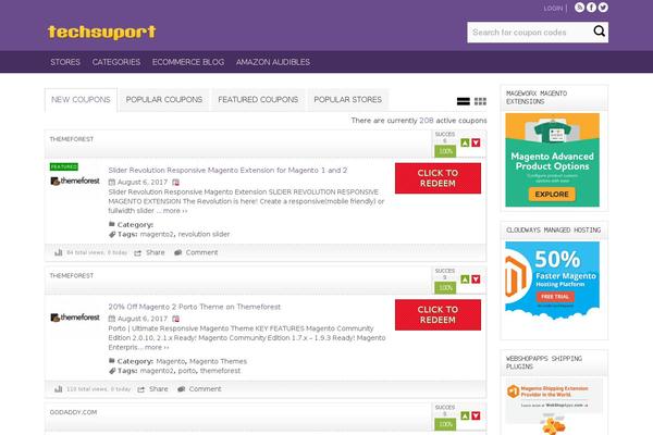 Clipper theme site design template sample