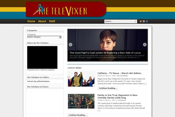 Refined Magazine theme site design template sample