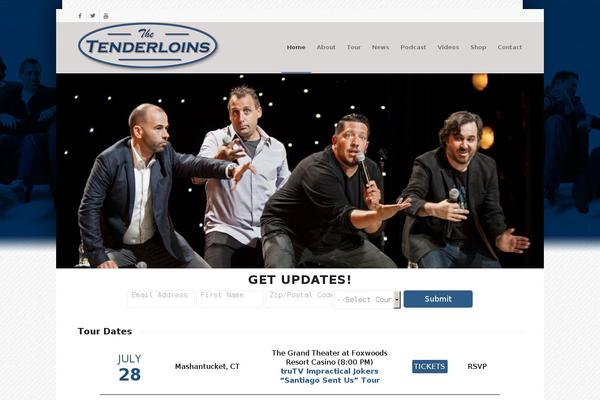 thetenderloins.com site used Festy