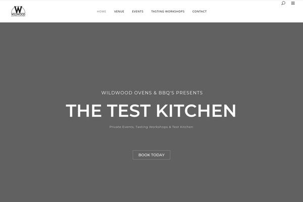 Savory theme site design template sample