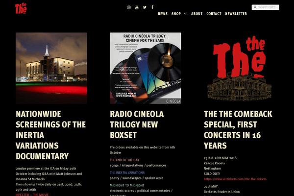thethe.com site used Storefront